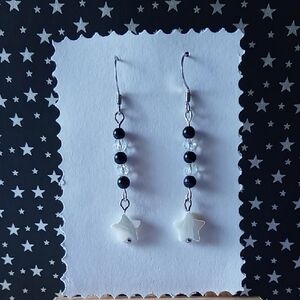 Blue Goldstone Earrings